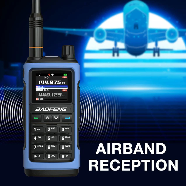 Рация Baofeng UV-7B 5Вт, 1000 каналов, три диапазона