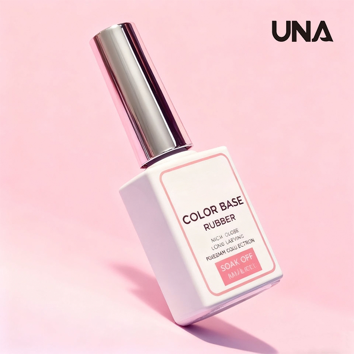 High Quality Private Label Elastic Rubber Base Top Coat Non Toxic Long Lasting Easy Colored UV Gel Polish for Nail Salons