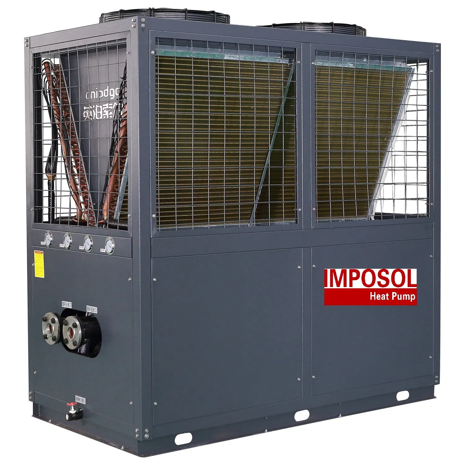 Imposol Super a+++ Hybrid System Heat Pump+Solar Hot Water Project Air Source Heat Pumps for Commercial Use