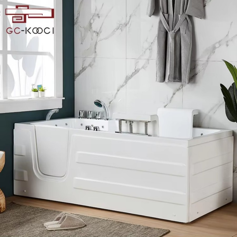 Ванна гидромассажная прямоугольная Guci с подсветкой