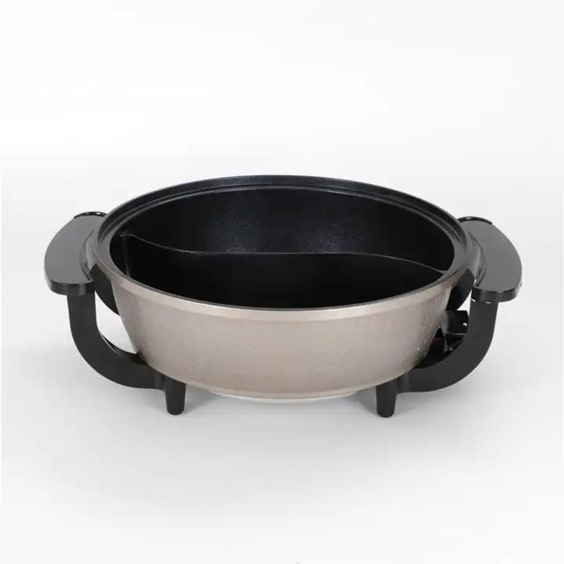 Factory Direct Sales Electric Hot Pot Outddoor Non-Slip Multi-Function Cooking Pot Kitchen Appliance