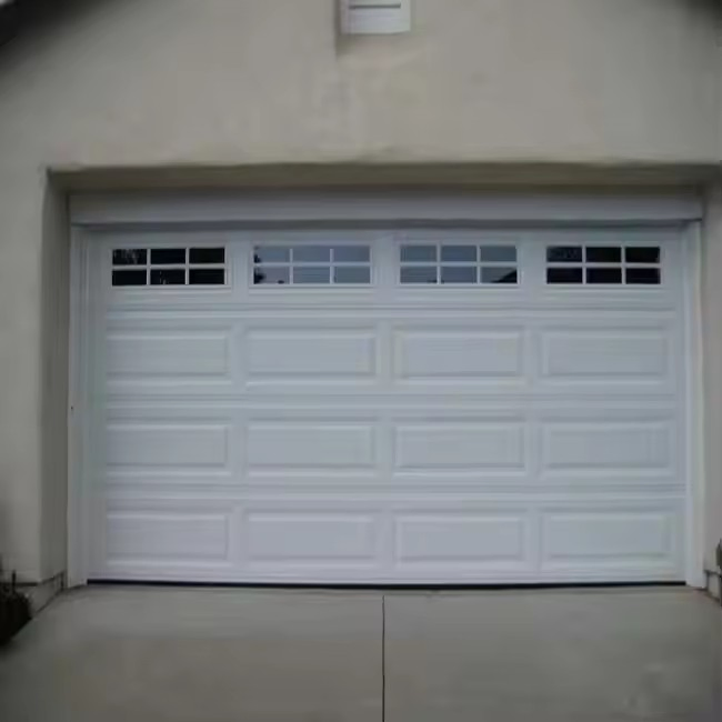 Heavy-Duty Steel Sectional Garage Doors Warehouse Automatic Modern Door Factory