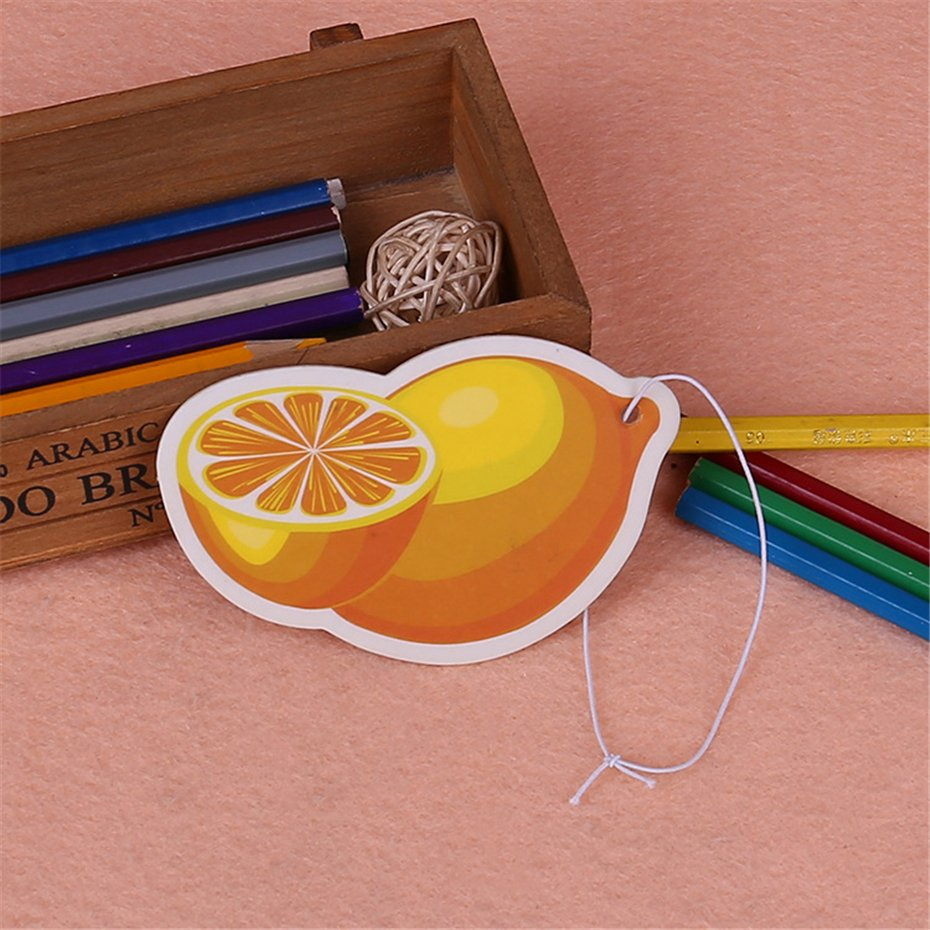 Car Perfume Air Freshener Fragrance Paper Cleaner Emapty Hanging Air Freshener Paper