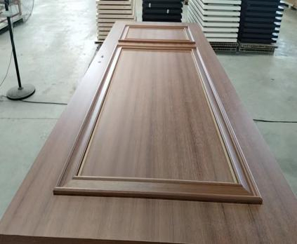 Premium Middle East Louver Door Crafted with High-Quality WPC