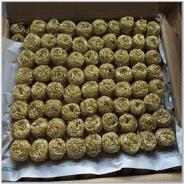 Metal Scrubber Stainless Steel Wire Sponge Scourer