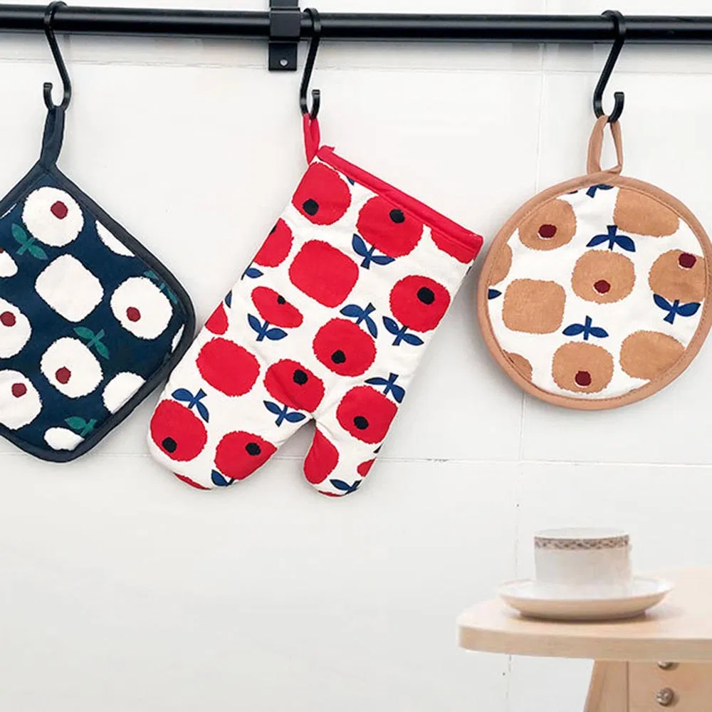 Nordic Design Heat-Resistant Kitchen Mitts