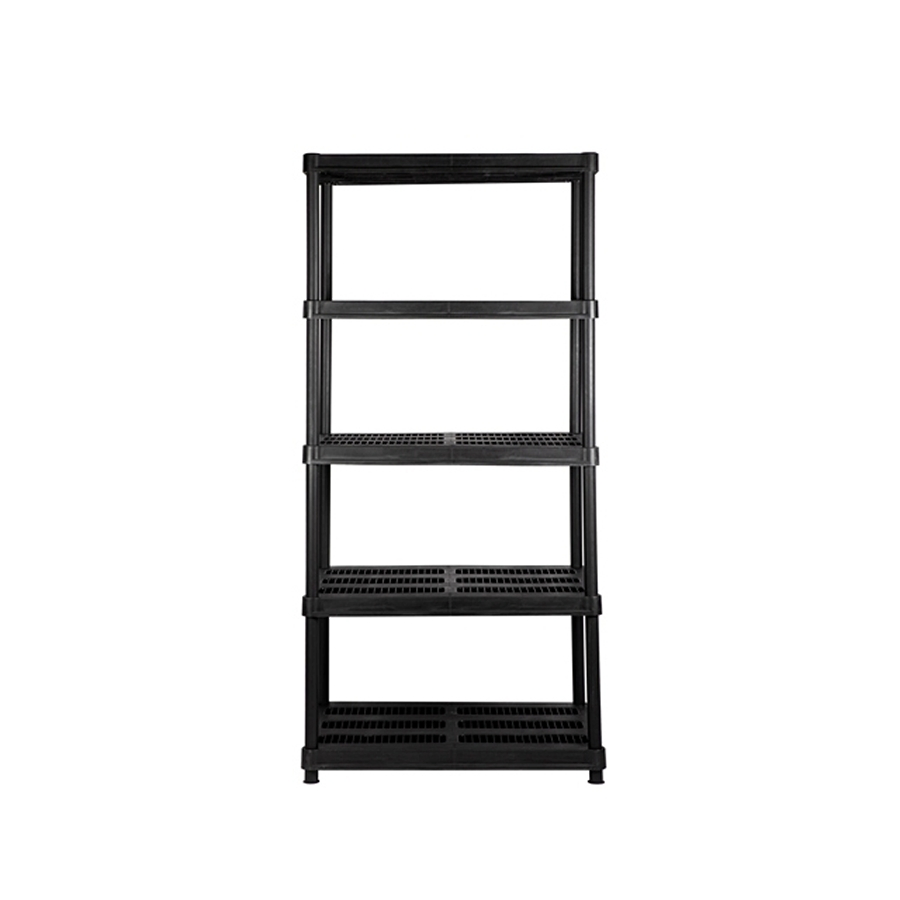 General Purpose 5-Tier Plastic Storage Shelf Used for Ordinary Room Organization