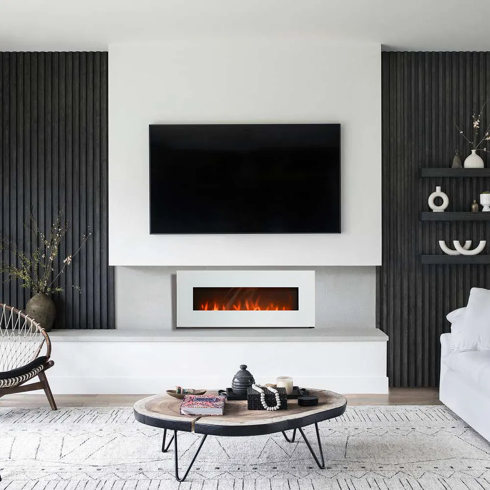 China Wholesale High Quality Decoration Wall Mounted Fake Electric Fireplace