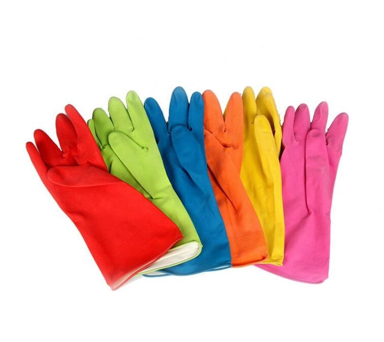 Kitchen Dishes Washing Latex Spray Household Gloves