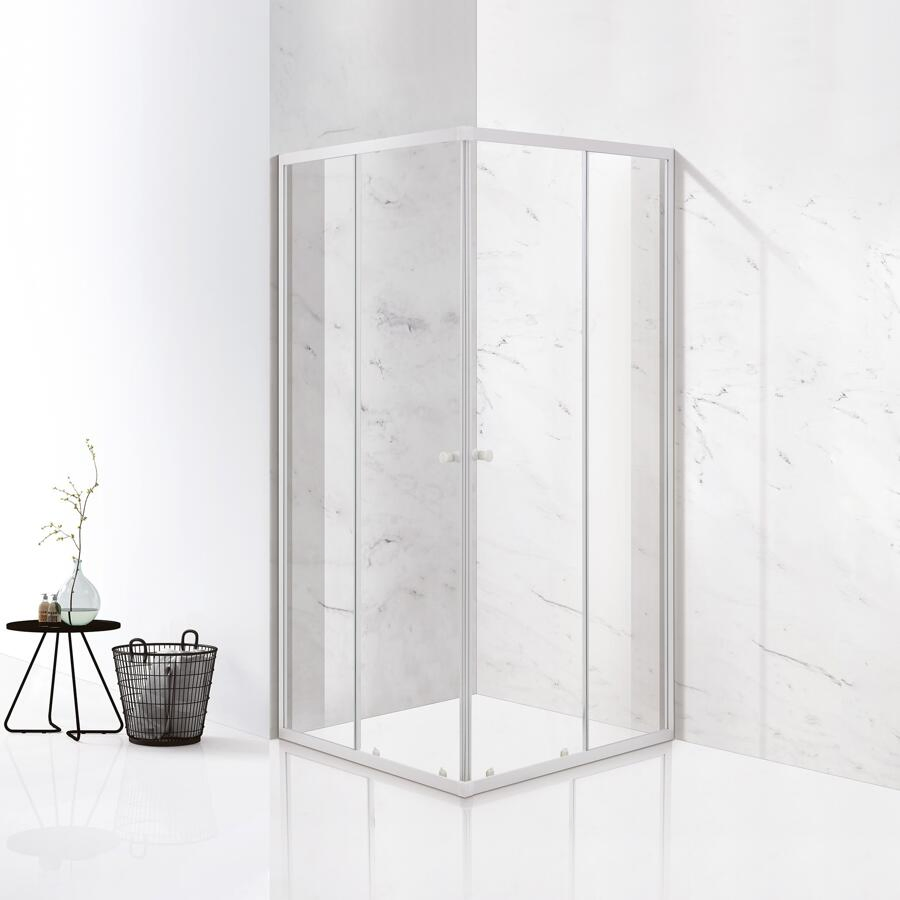 Shower Enclosure 4mm Tempered Glass Door with Frame Design Manufacturer