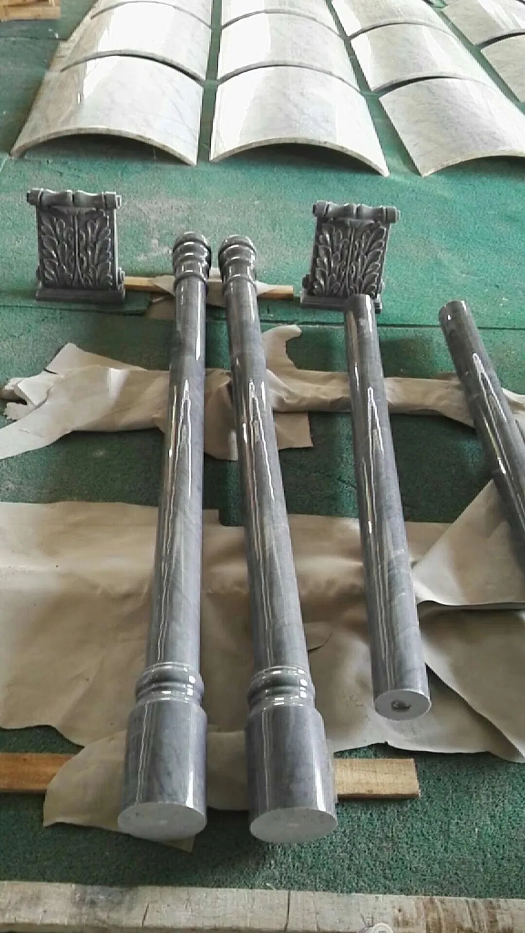 Factory Manufacture Cheap Price Natural Granite Marble Stone Pillar Column Fo R Indoor&Outdoor Decoration