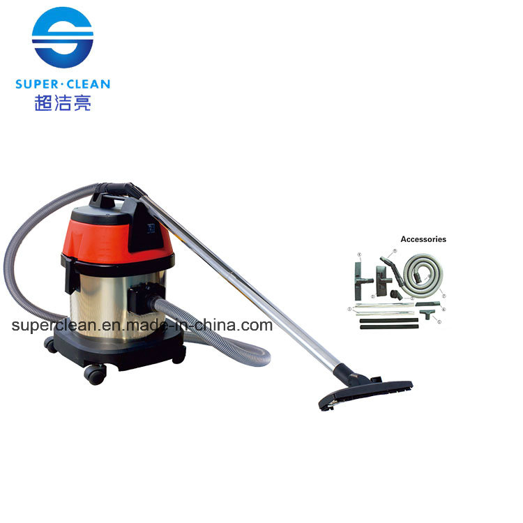 Kimbo 15L Stainless Tank Wet and Dry Vacuum Cleaner for Home