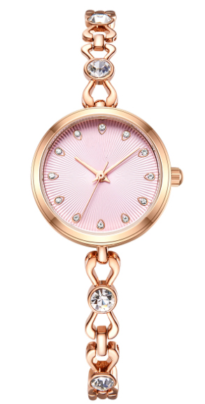 Retail Female Crystal Stone Waterproof Quartz Women Watches