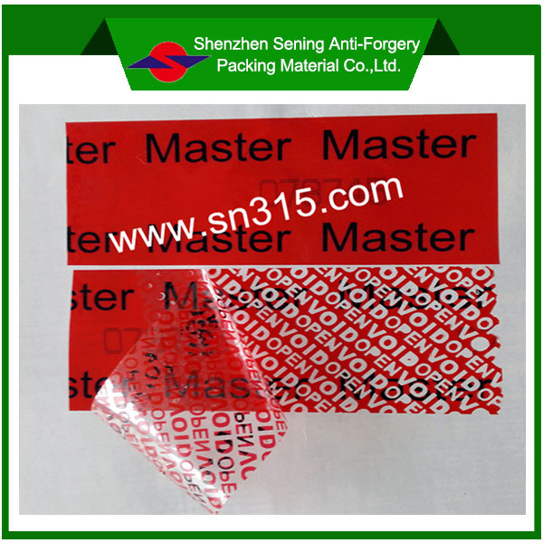Anti Theft Security Void Sticker