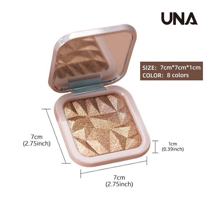 No Logo Customize Logo Highlighter Palette Private Label Highlighter Makeup Highlight Powder