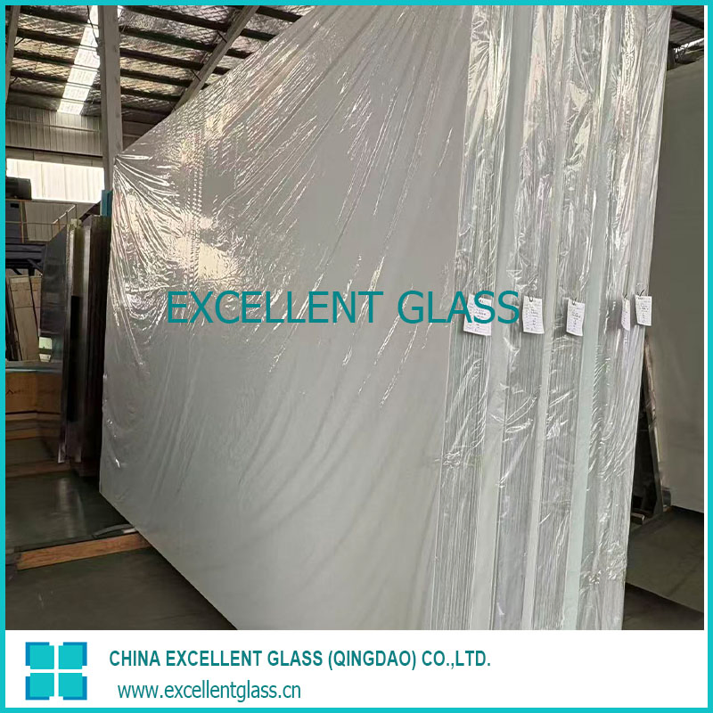 White Patinted Glass/Colored Galss/Shaped Glass/Vinyl Backed Glass/Wardrobe Doors