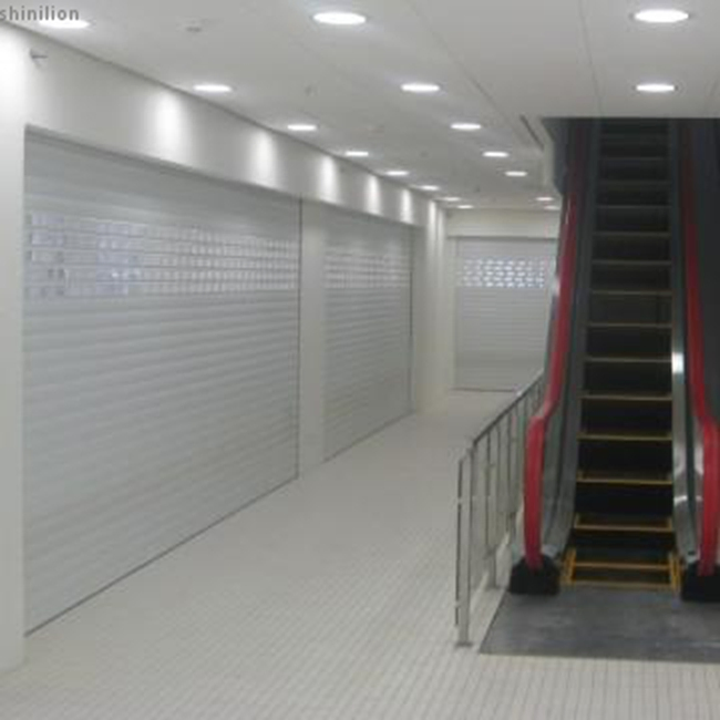 External High Speed Roller Shutter Aluminium Automatic Door