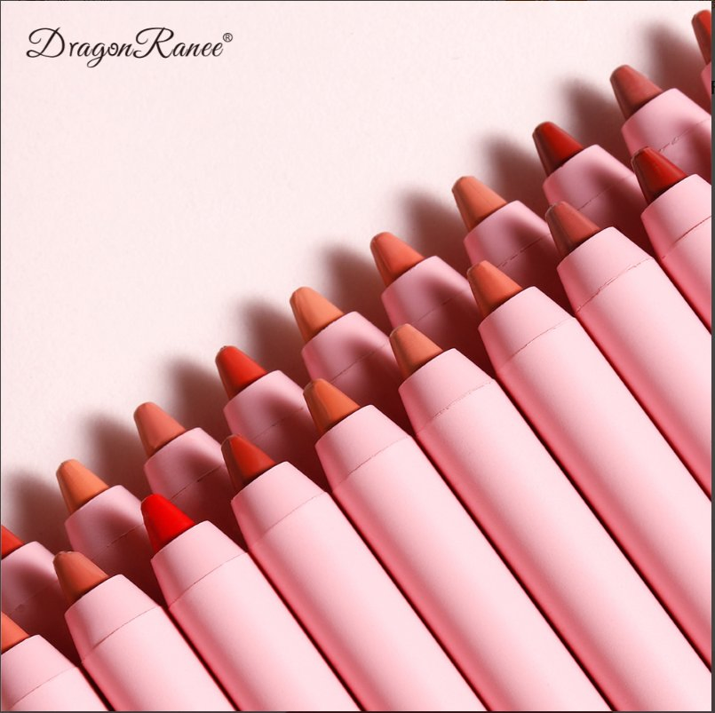 Lip Liner Waterproof Matte Bean Paste Color Hook Lip-Filling Lipliner