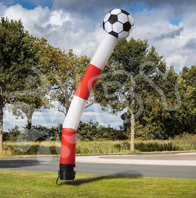 Football/Soccer Player Sky Dancer, Inflatable Flying Balloon