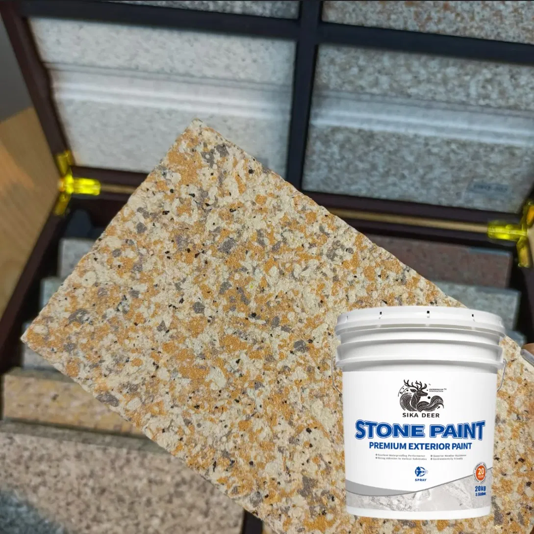 Sun Protection Corrosion Resistance Environmental Protection Imitation Granite Paint
