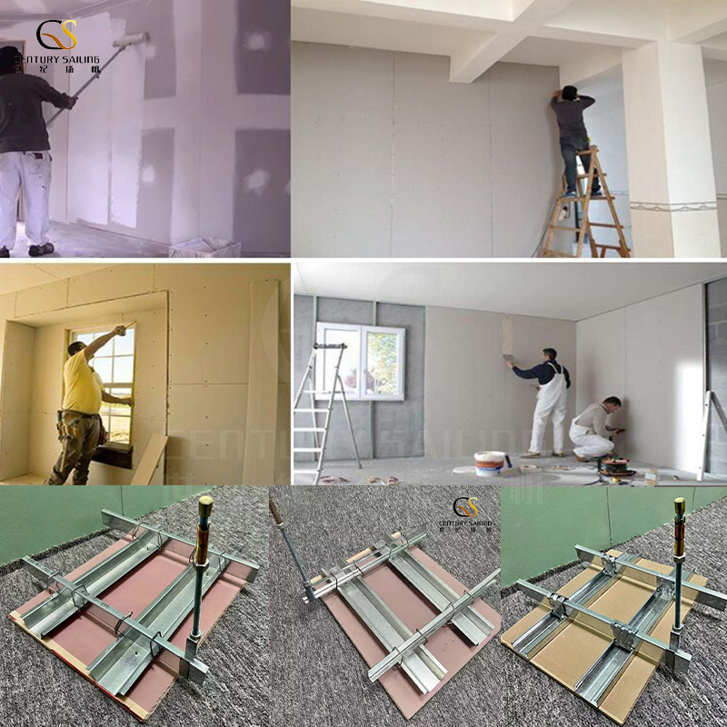 1200X2400mm 9.5mm Water Resistant Paper Faced Gypsum Board Manufacturer for Office