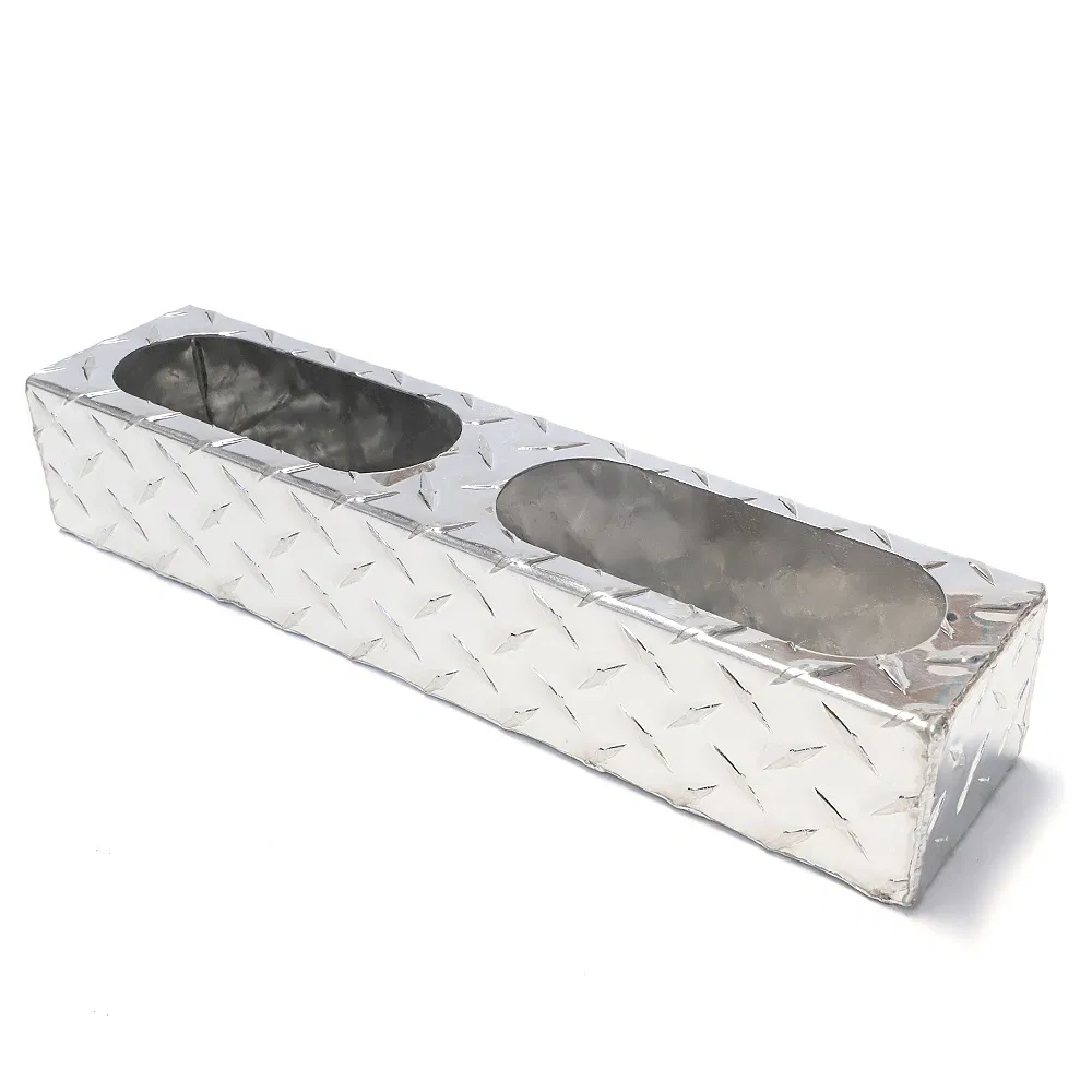 Алюминиевая световая коробка для грузовика с двумя круглыми фонарями