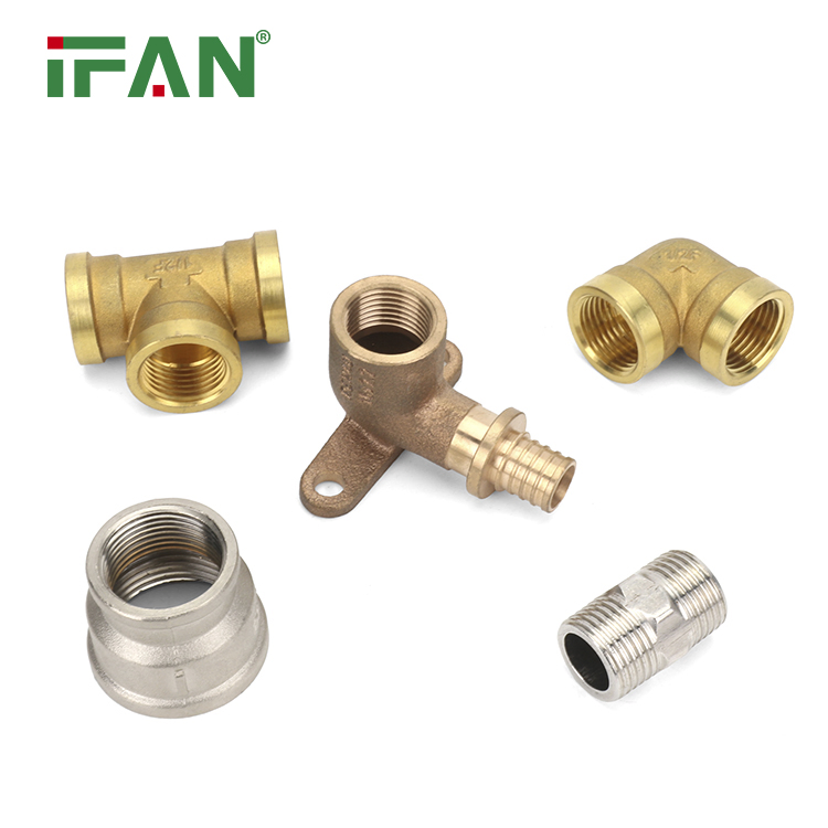 Ifan Manufacturer Plumbing Hardware Connector Precision Processing Technology Brass Fitting