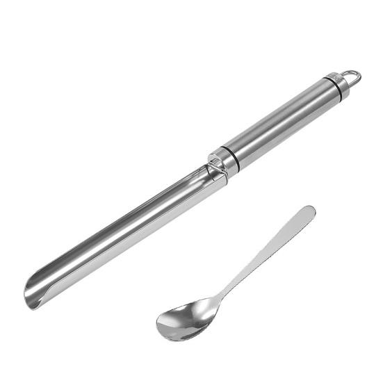Meatball Mold Convenient Stainless Steel Meatball Maker with Spoon Kitchen Gadget for Household