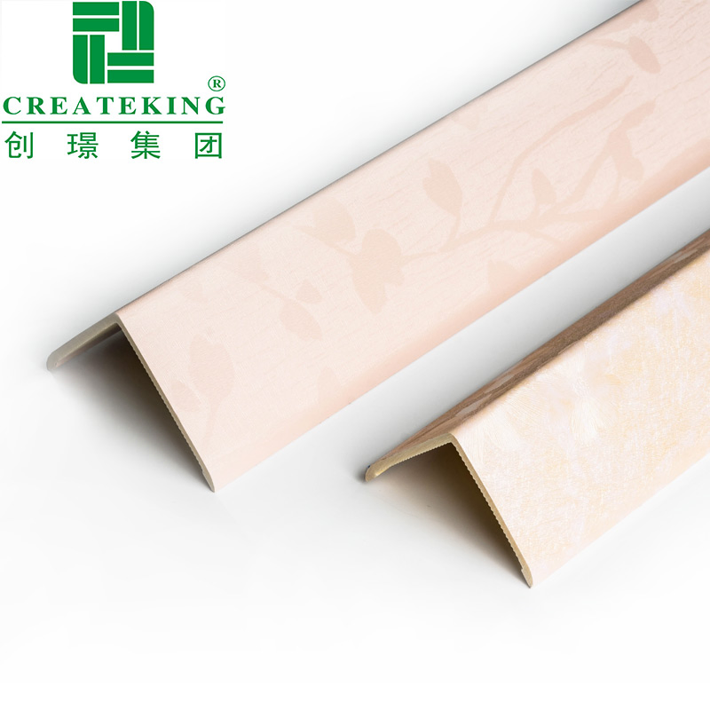 Createking Luxurious Color PVC Angle Profile for Wall