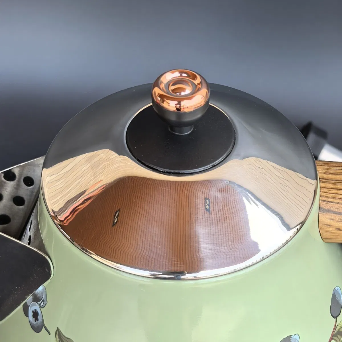 1850W Fast Boiling Stainless Steel Retro Electric Kettle for Coffee Tea