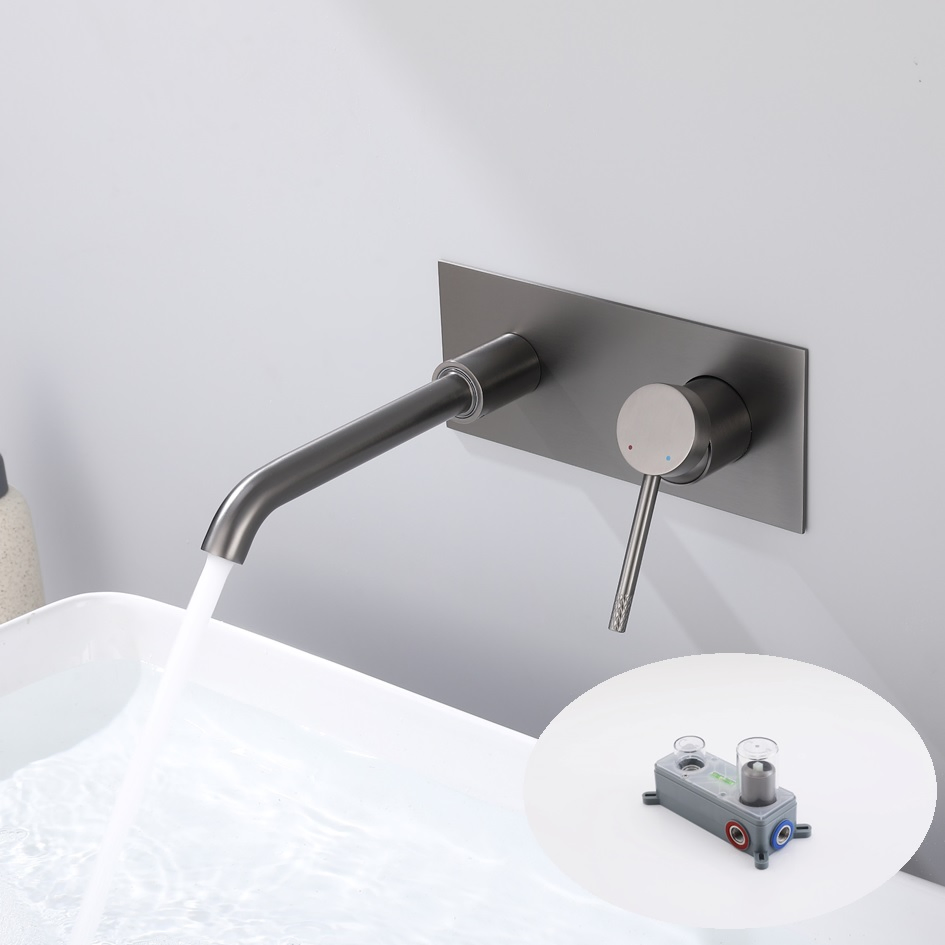 Faucet Lever Water Tap Basin Mixer Sink Bathroom Faucet
