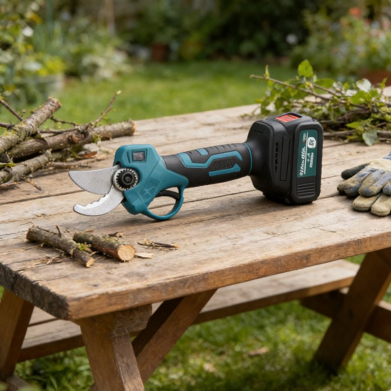 Adjustable Electric Pruning Shears with Lithium Battery for Fruit Trees