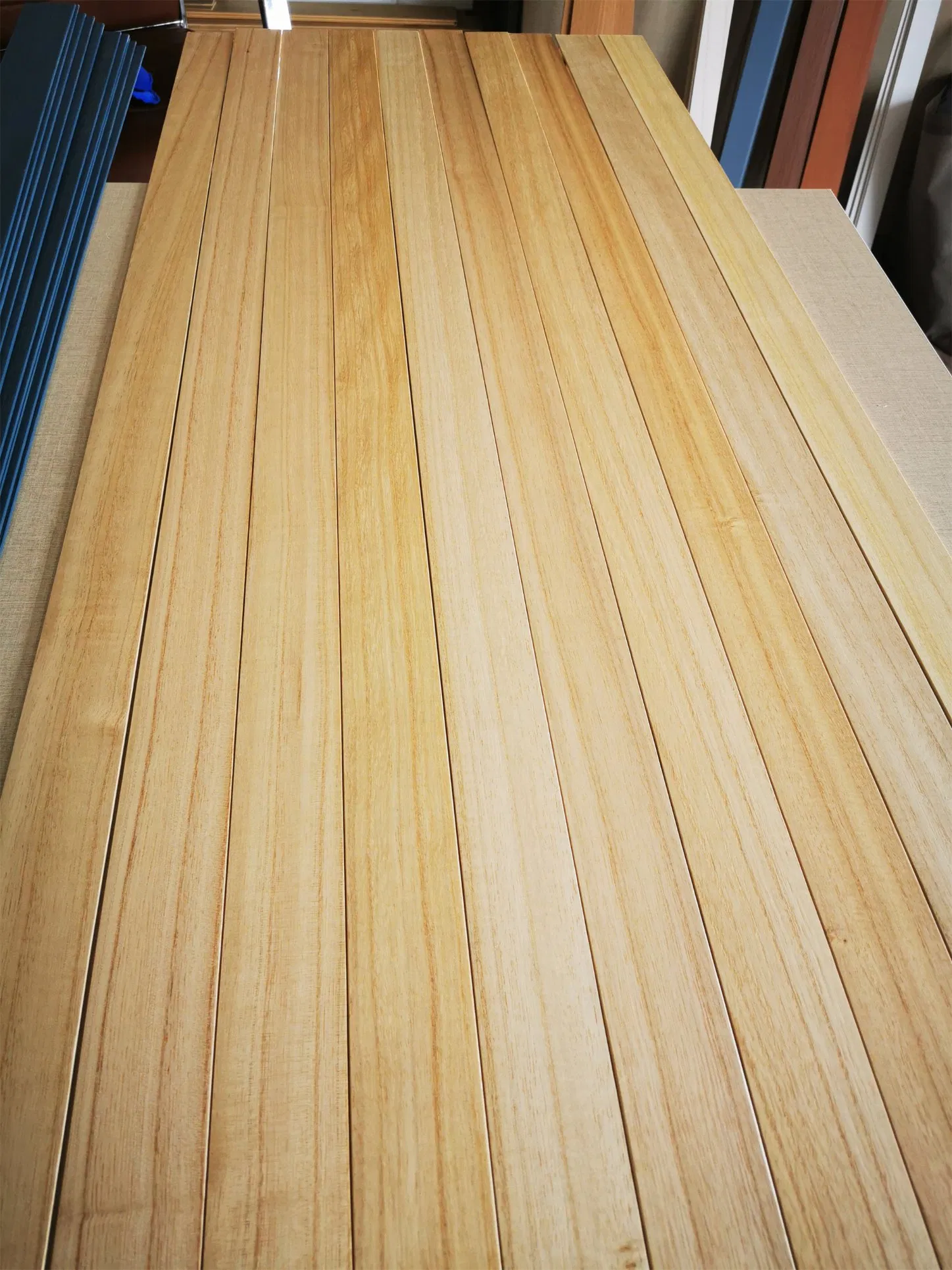 2inches 50mm Stain Natural Color Paulownia Wood Blinds Slats