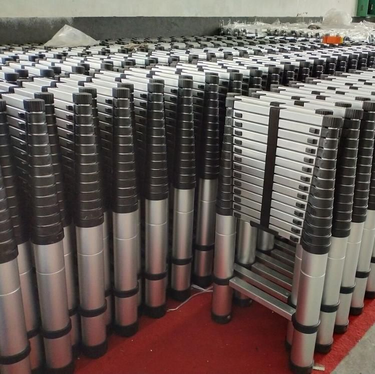 Folding Step Manufacturers Loft Retractable Foldable Aluminum Telescopic Ladder
