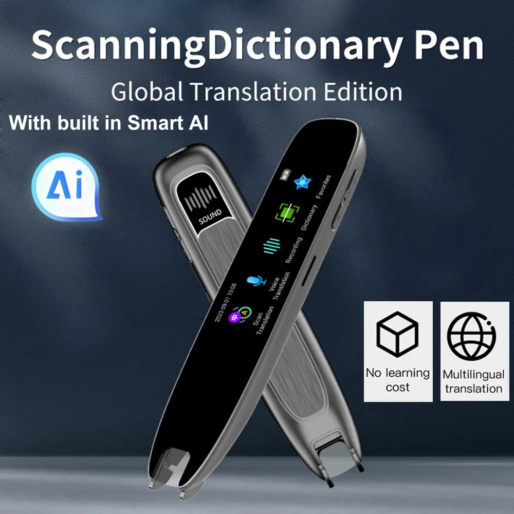 New China manufacture intelligent portable language translation pen with real-time voice translation Chat GPT SP26