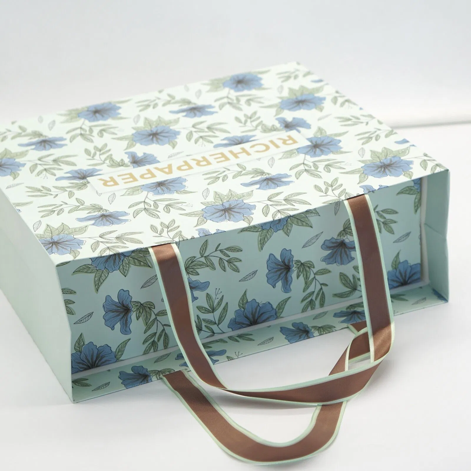 Custom Logo Printed Luxury Paper Bag Shopping Bag Handbag