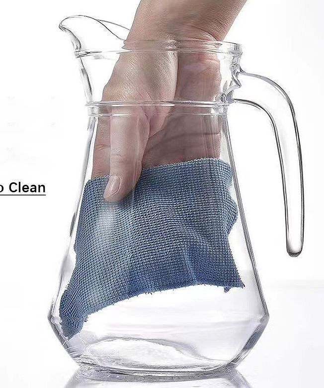 1500ml Transparent Glass Tea Jug Plastic Juice Jug Serving Drinks Buffet Water Pitcher