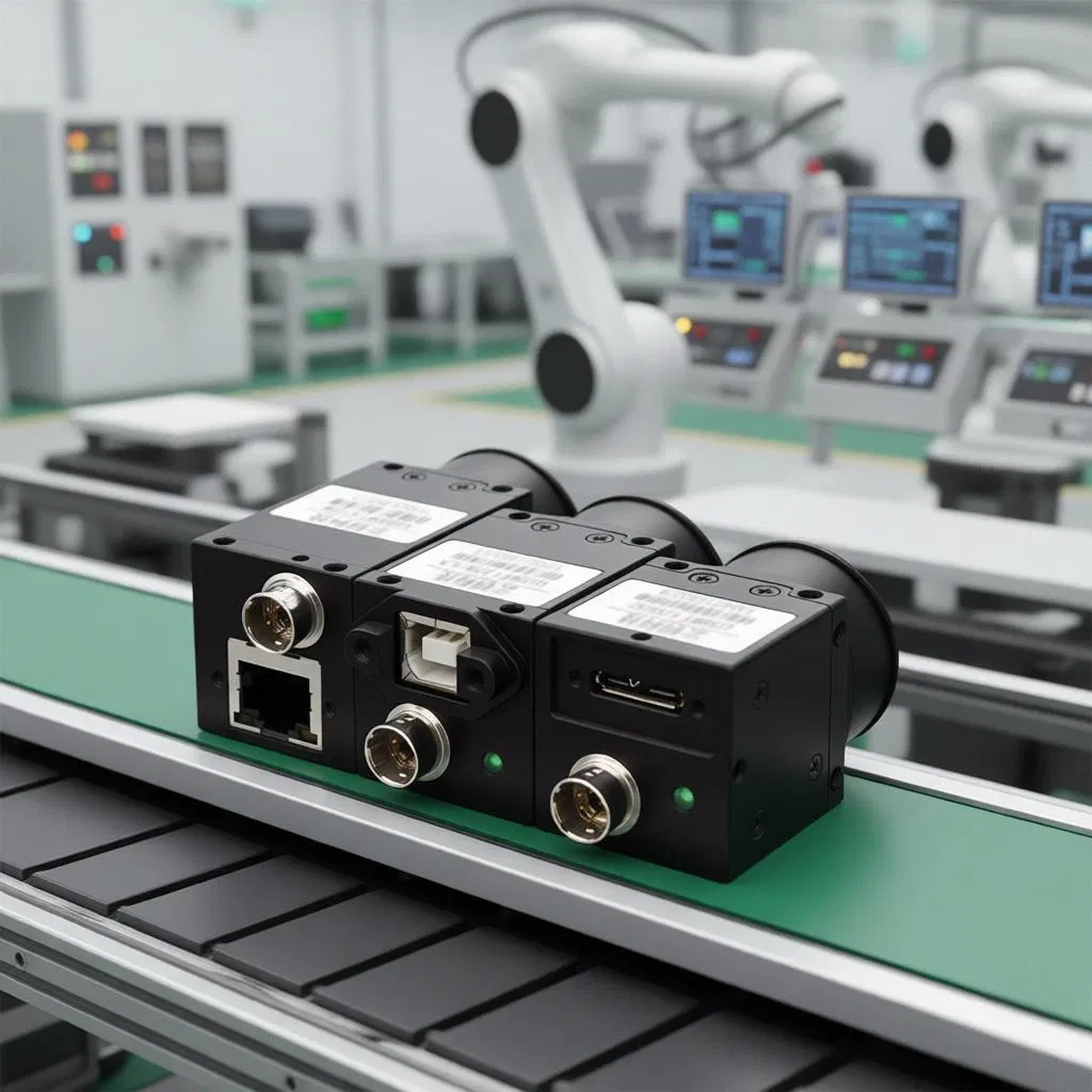 Industrial Vision Camera 1.44MP Gige Global Shutter 1/2.9" CMOS 3.45um Pixel