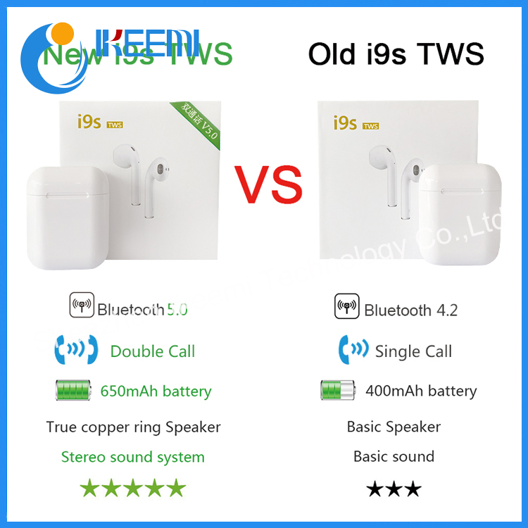 Беспроводные наушники Bluetooth I9s TWS