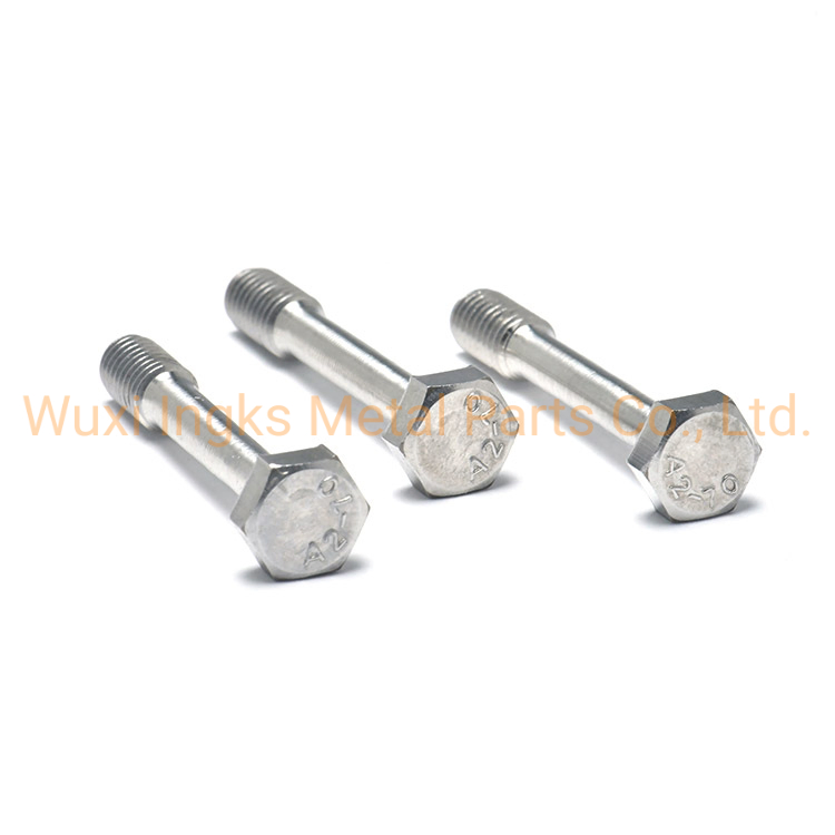 Inox A2-70 A4 Metric Size Stainless Steel Hex Head Captive Screw