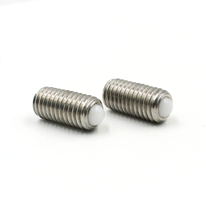 Stainless Coloured Metal Ball Head Screw M6 Spring Loaded Ball Head Hexagon Socket Set Screws
