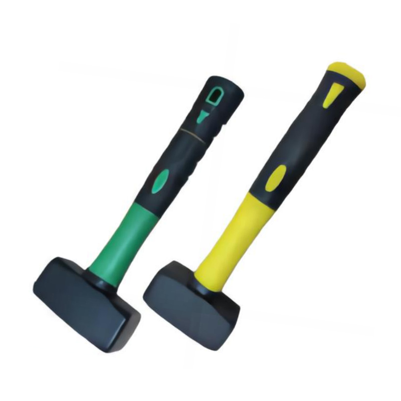Construction Tool Best Quality Fiberglass Handle Tool-Sledge Hammer Rubber Hammer
