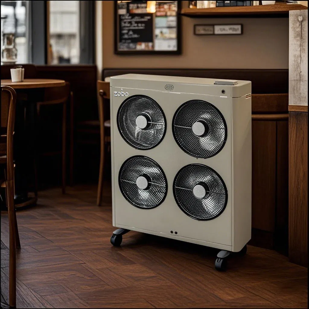 3kw Remote Intelligent Controlled Heater Infrared Electric Heater