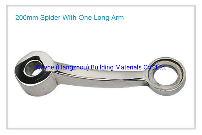 200mm Stainless Steel Glass Spider with One Long Arm; Glass Fitting Hardware, Point-Fixed Curtain Wall Hardware with High Quality and Best Price