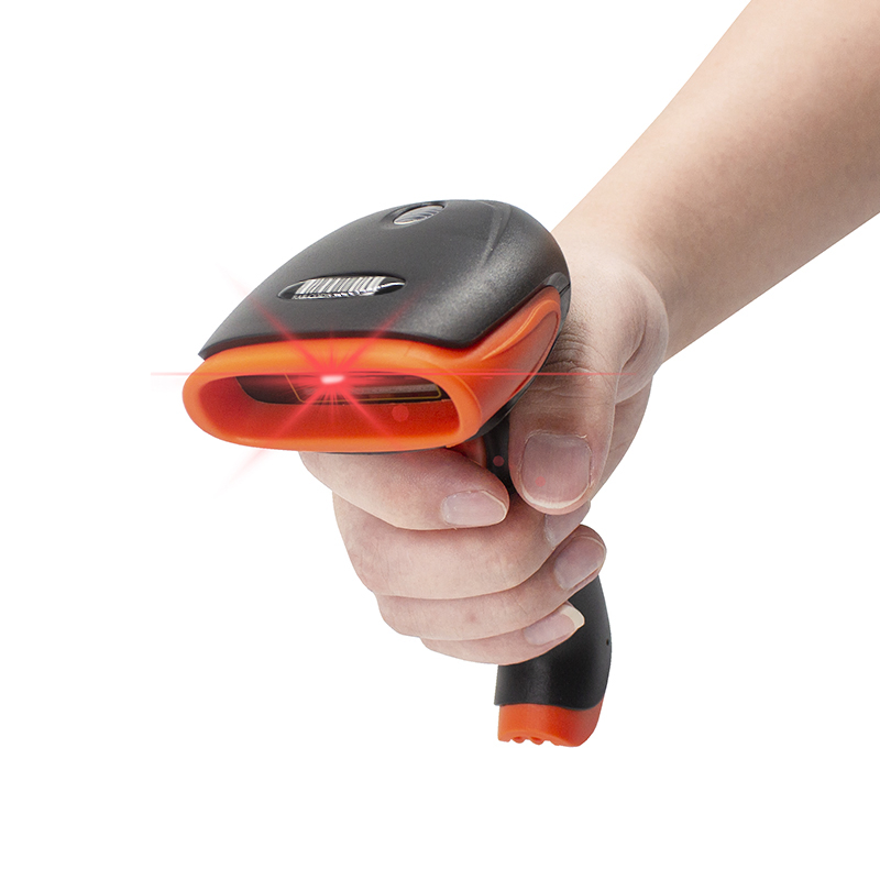 2D Bar Code Reader Wired Handheld Portable Supermarket Cashier Laser Barcode Scanner