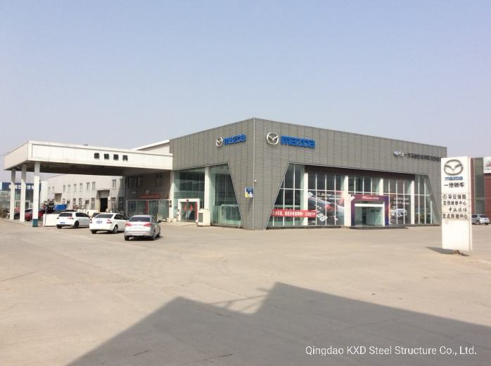 South Africa Steel Structure Prefabricated Car Showroom Building