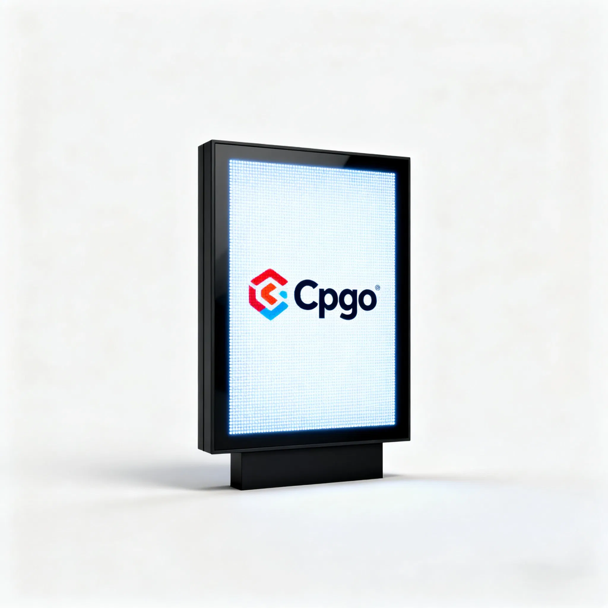 Customized Round Lightbox LCD 12 Display Screen Player Digital Signage Advertising Signage