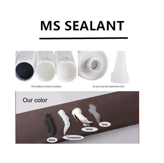 One-Component Adhesive Sealant Permanently Elastic Bonds Ms Silicone Sealant