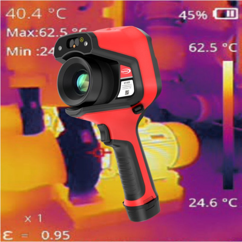 Capture More Subtle Hotspots and Display Sharper and Cleaner Thermal Images Expert Thermal Camera