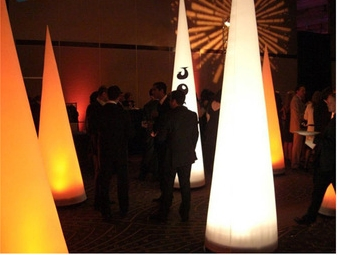 Advertising Inflatable LED Light Column Inflatable LED Tube for Decoration